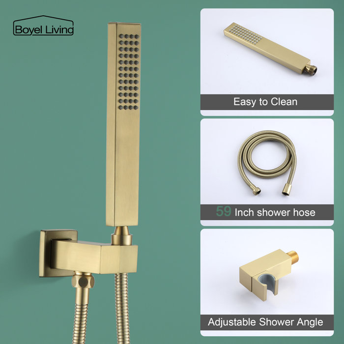 Boyel Living Shower Faucet with Roughin Valve & Reviews Wayfair